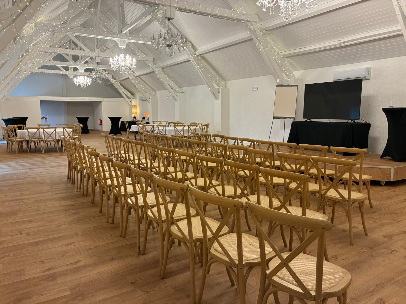 Le Manoir de la Boulaie — salle en configuration plénière